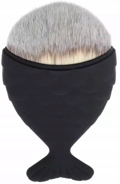 

Pędzel Do Makijażu Odpylania Szeroki Rybka Czarny