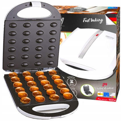 Toustovač Na Pečení Cookies/ořechů Sušenky Camry Cr 3064 1600W na 24 půlek