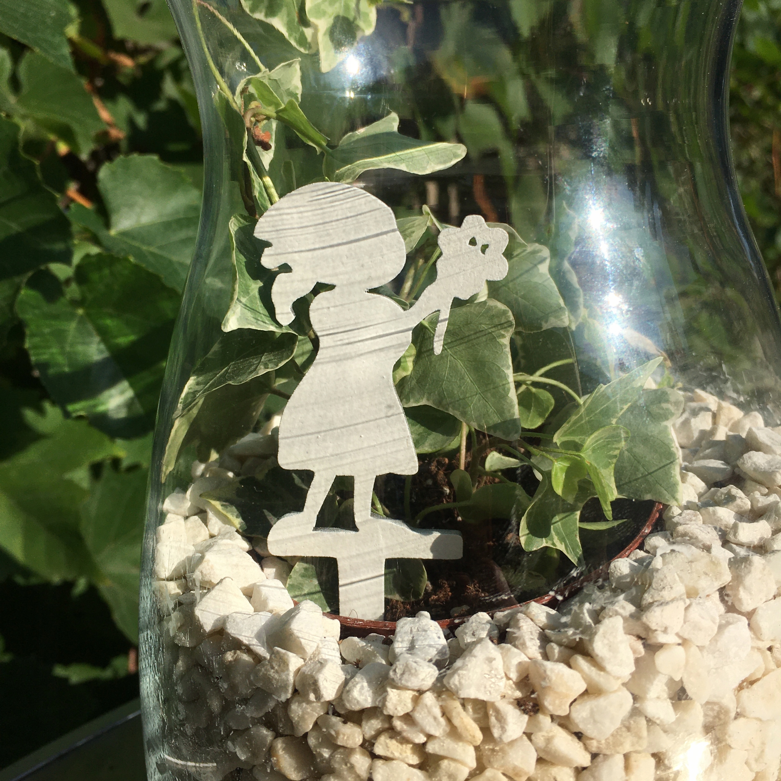 TOPPER DO CIASTA DZIEWCZYNKA LAS SŁOIK 10CM 10SZT Marka inny