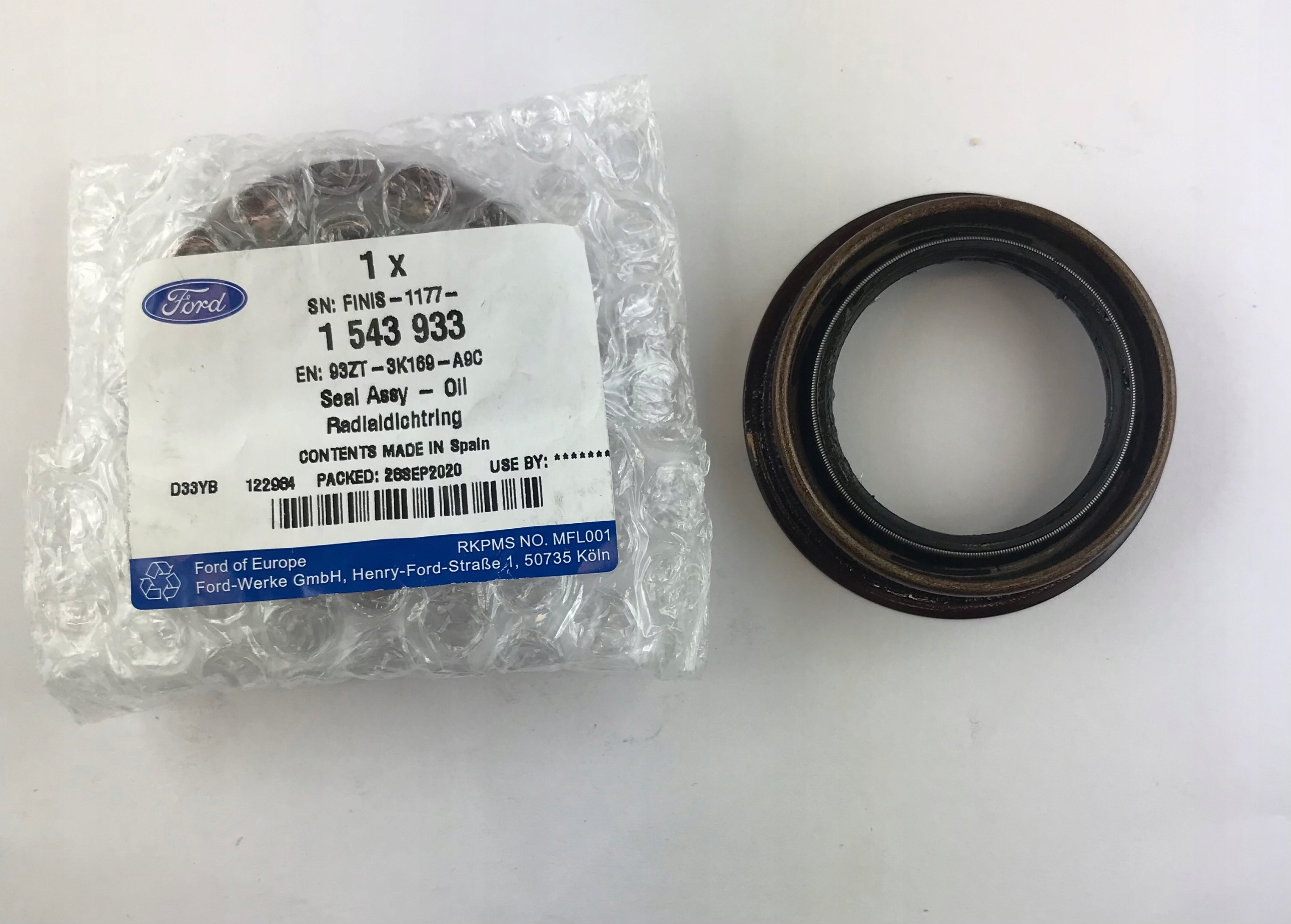 УПЛОТНИТЕЛЬ ПОЛУОСЕЙ FORD FOCUS MONDEO KUGA 1543933