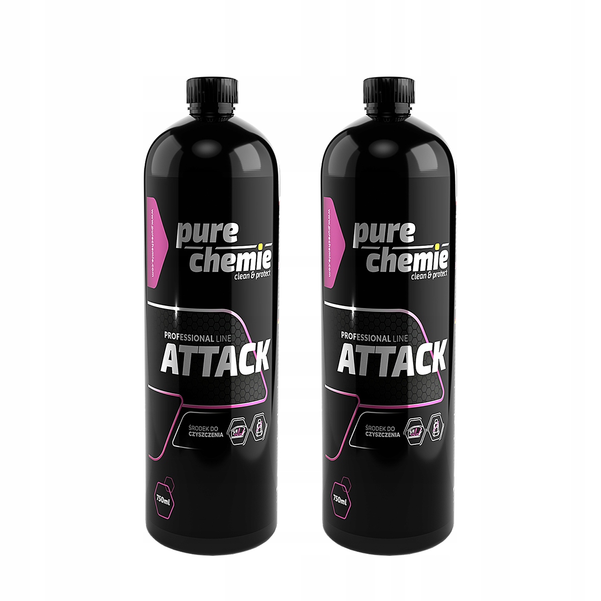 Sada x2 Pure Chemie Attack 750 ml Apc univerzální
