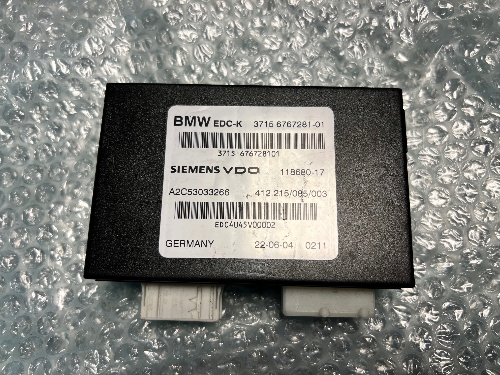 BMW EDC-K モジュール 3715 7840414-01（Moduł Edc Bmw E65