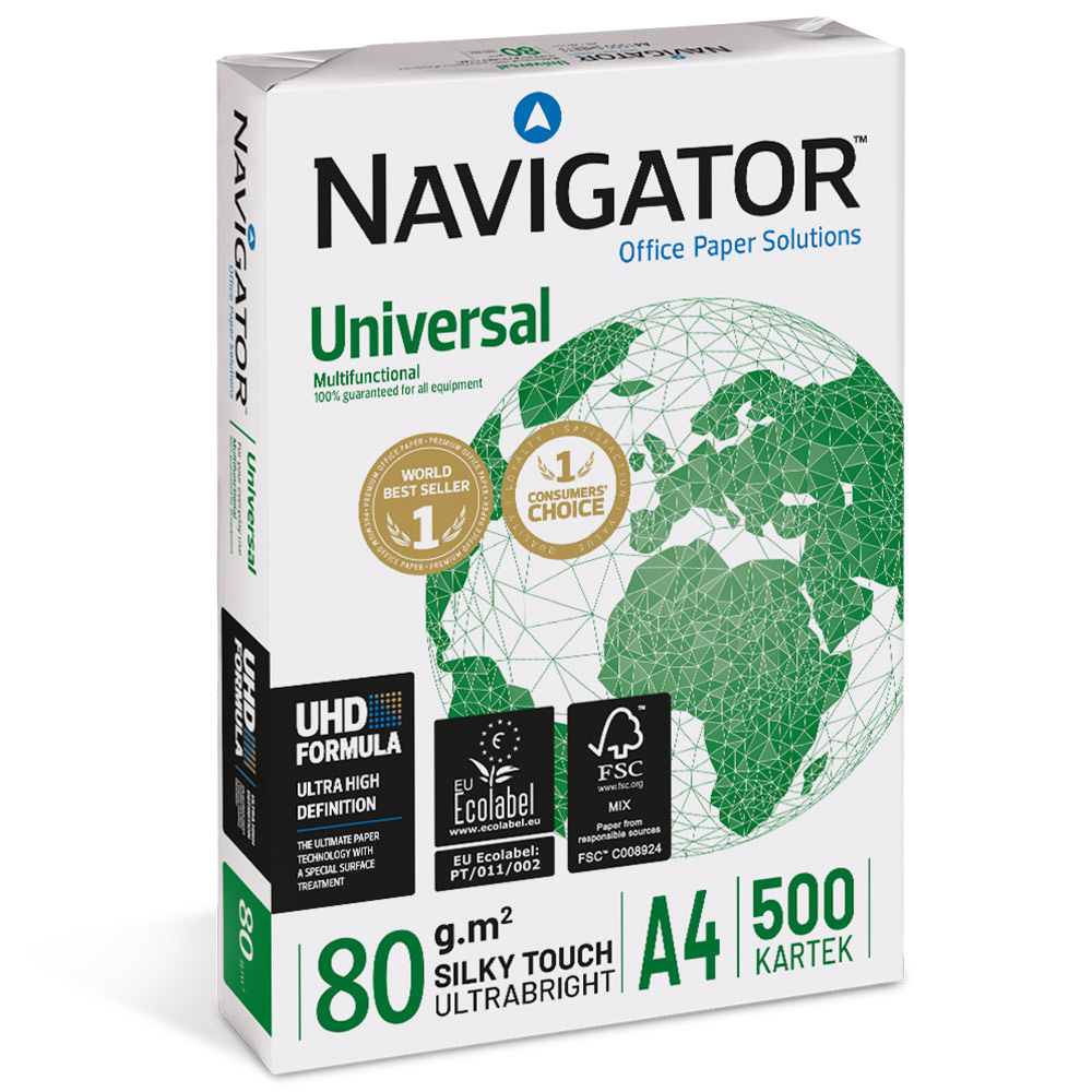 

Papier do drukarki A4 ksero Navigator 80g 500 szt.