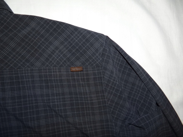 FAJNA LEKKA KOSZULA - TATONKA LUIS T-TECH Wzór dominujący kratka