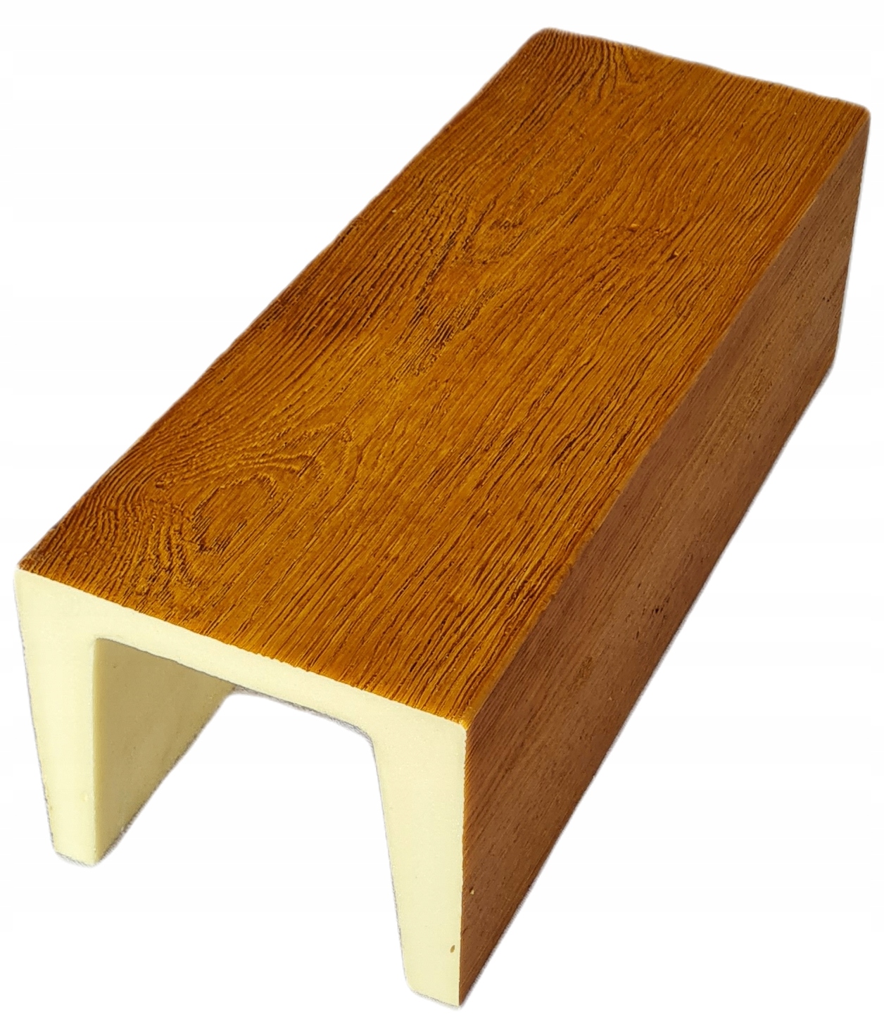 Rustikální nosník Modern, dekorační nosník 19x17 cm 3 m olše