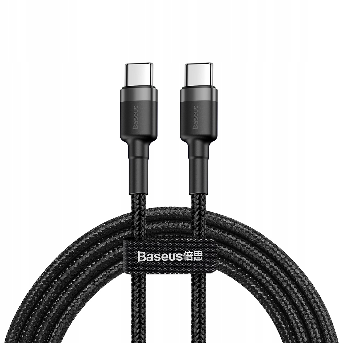 BASEUS MOCNY KABEL USB-C SZYBKIE ŁADOWANIE TYP-C OPLOT NYLON QC 3.0 2M