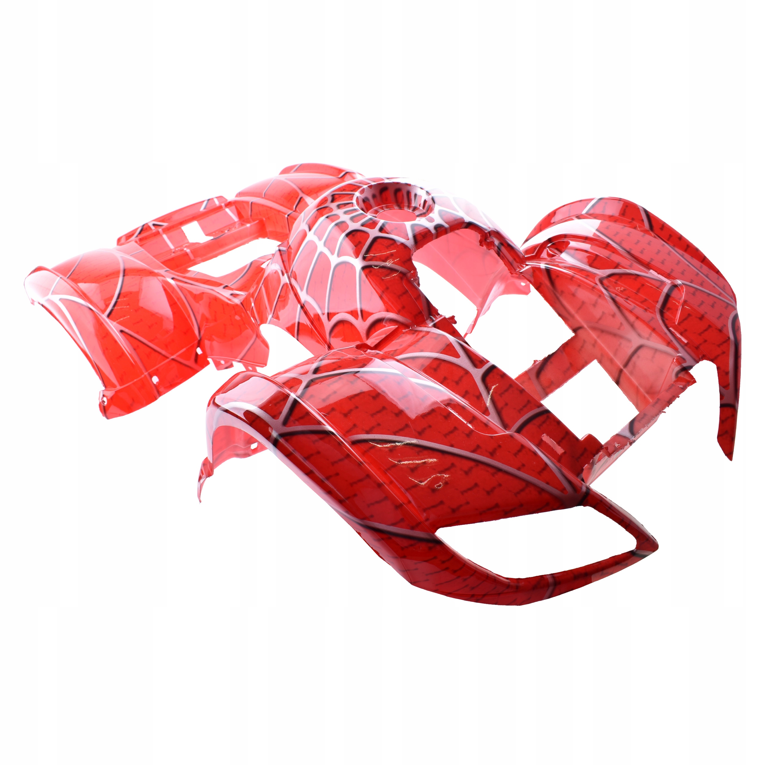 Qwe2-04-r1w-wshoj - КОРПУС КУЗОВА ATV 125 КРАСНЫЙ ПАУК FUXIN
