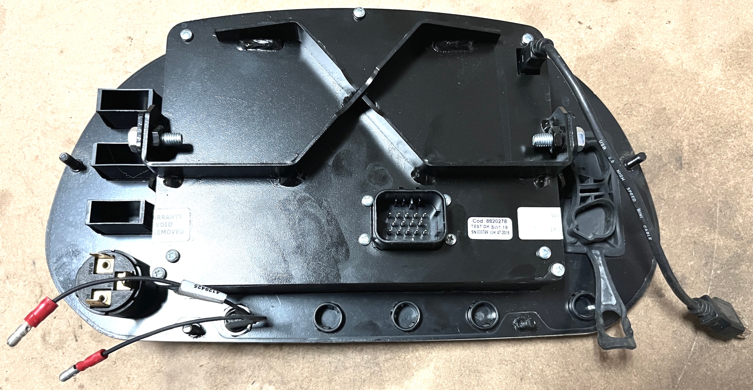 HYSTER 8820278 000749 WK 47-2016 panel display sterujący wózek widłowy Marka wózka Hyster Inna