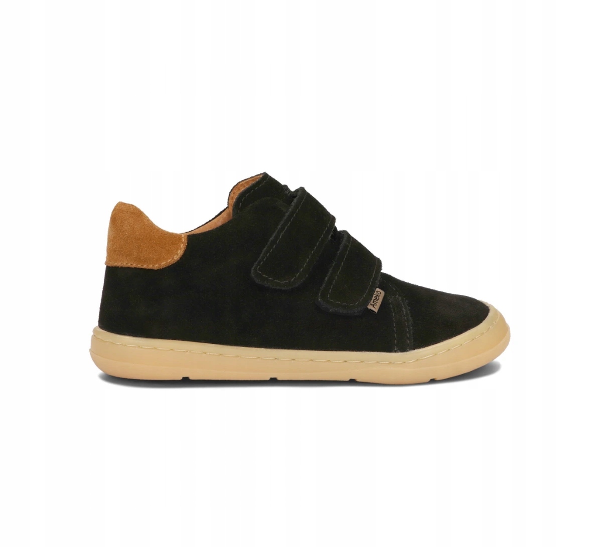 Buty dla dzieci skórzane Ameko Barefoot Dash Black Rozmiar 31
