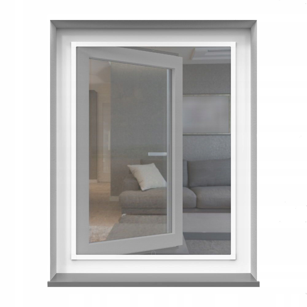 

Moskitiera na Okno Ramkowa Siatka Premium 80x150cm