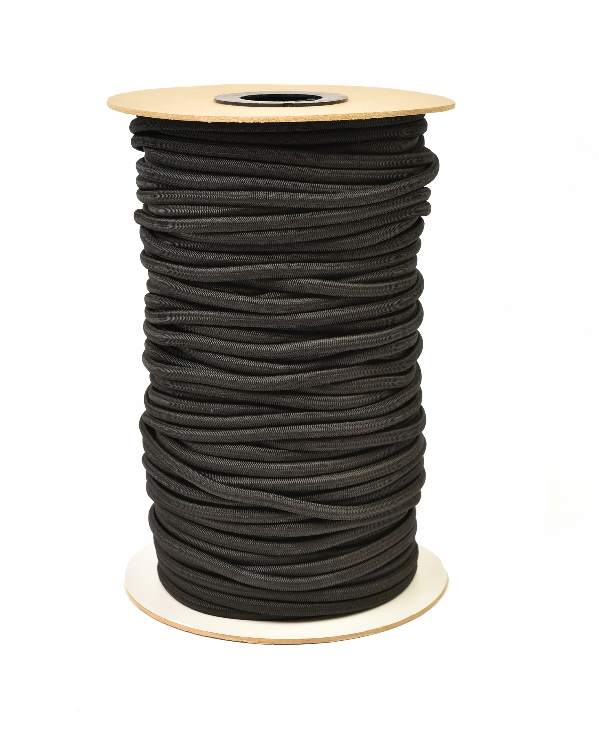 Lano Elastické Gumové Lanko Expandor Pro Plachty Černé 10 mm 100 M Silné