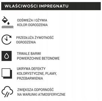 JONIEC IMPREGNAT KOLORYZUJĄCY BIAŁY 5L Kod producenta 01.0446