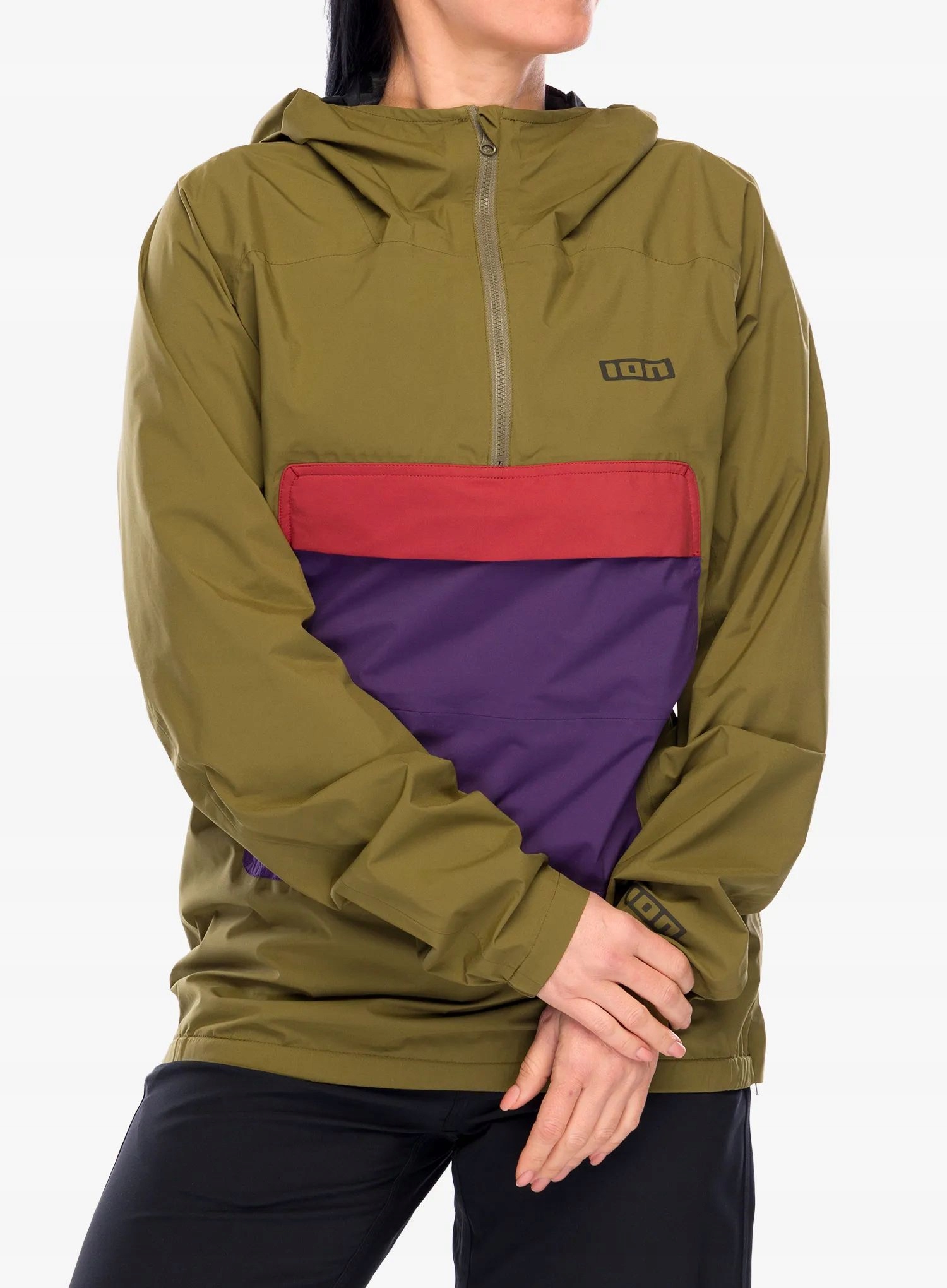 Cyklistická bunda Ion Shelter Anorak tmavě modrá, velikost XL