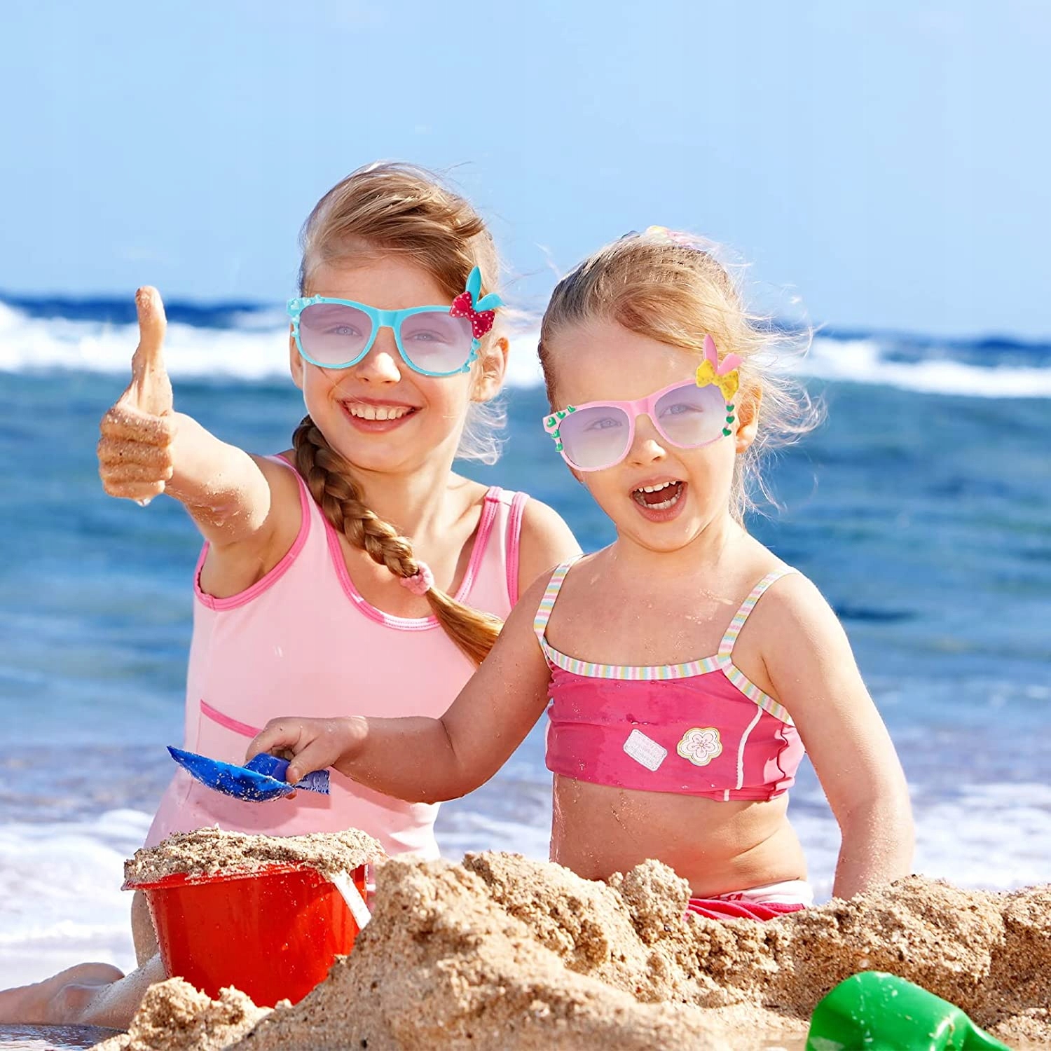 OKULARY PRZECIWSŁONECZNE DZIECIĘCE ZAJĄCZKI 2 SZT Kod producenta 1L47B