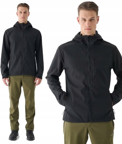 4F Jarní softshellová bunda Membrána 8 000 TSOFM397 > XXXL
