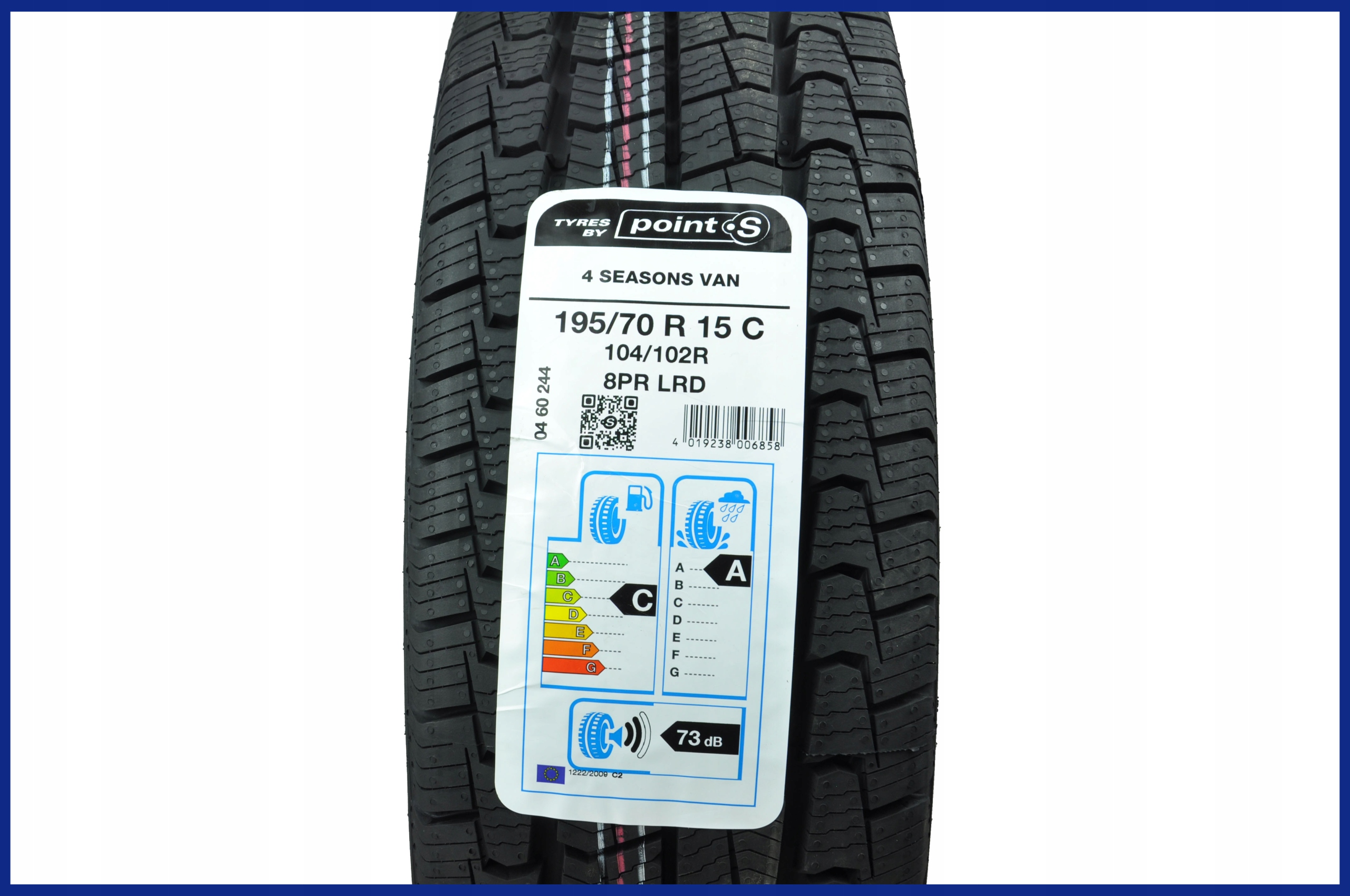 1 x 195/70R15C 104/102R Point S CAŁOROCZNE Marka Point-S