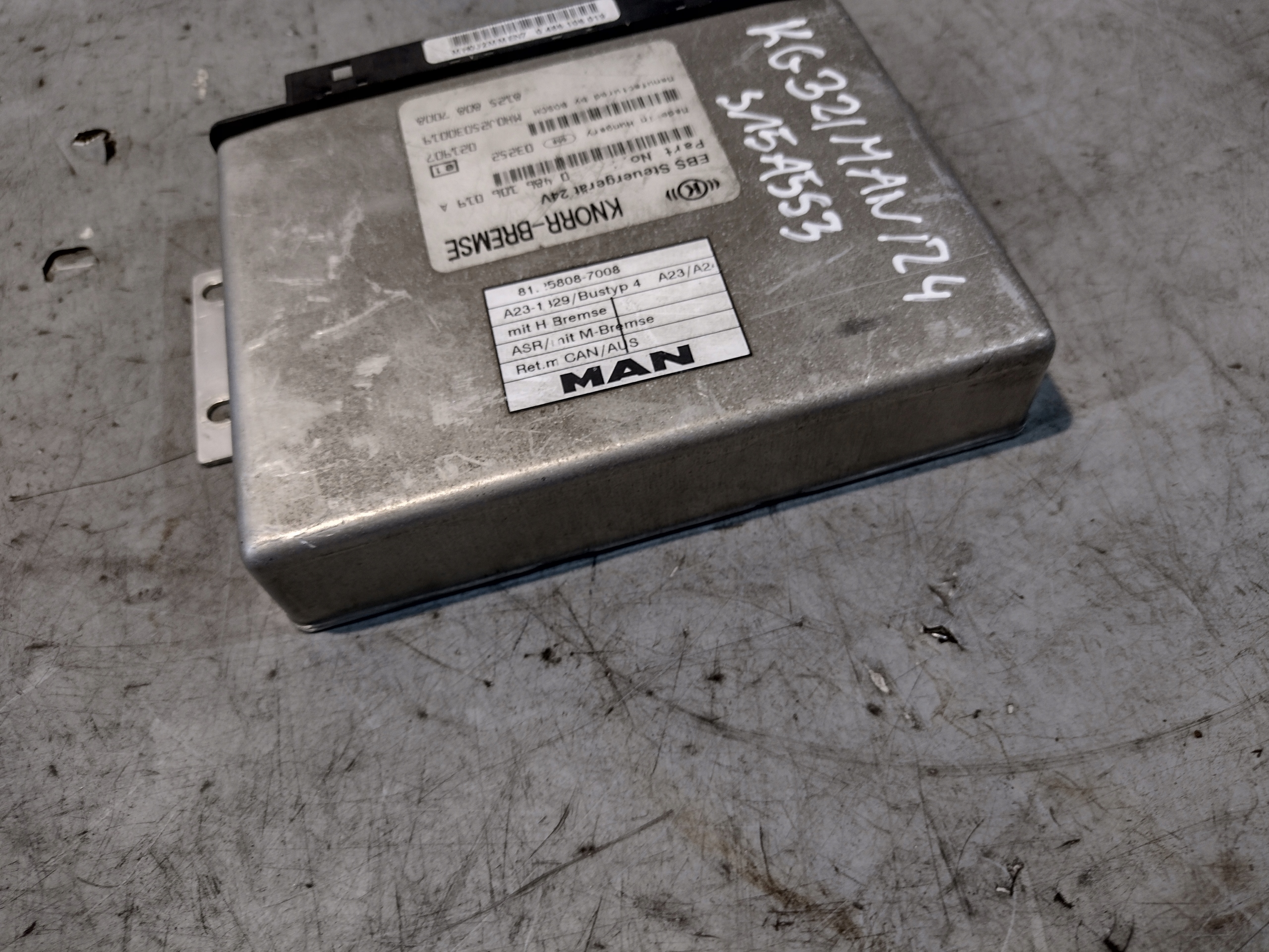 Bedienteil Knorr-Bremse 0486106019A