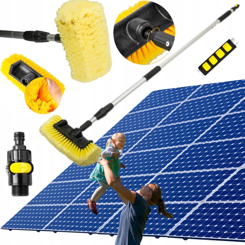 

Szczotka Teleskopowa Do Solarów Fotowoltaiki 300CM