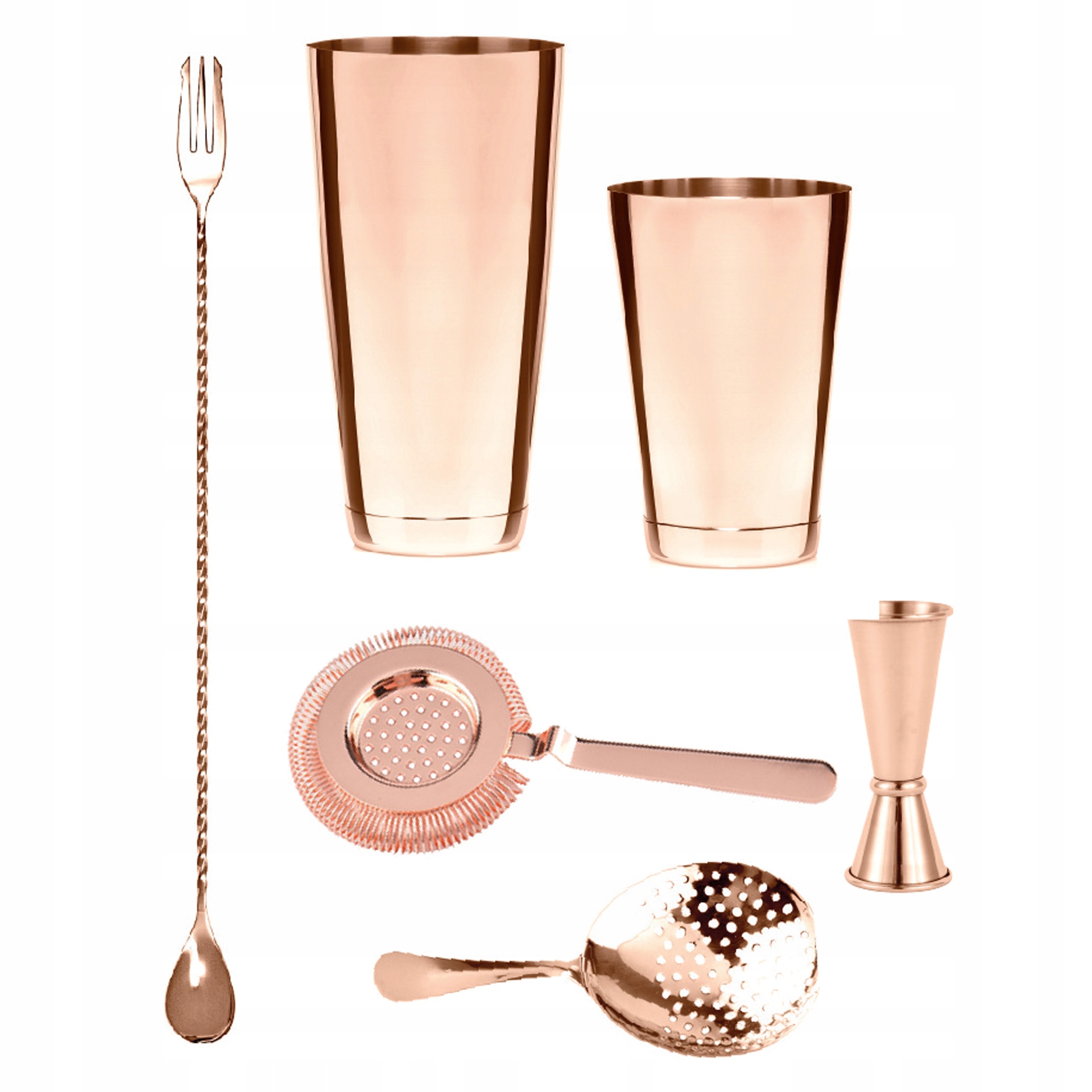 Měděná barmanská sada Bar Professional