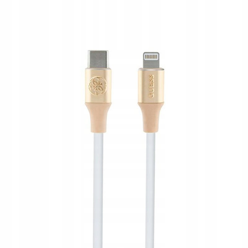 Guess – kabel Usb-c na Lightning s certifikací MFi 1.5 m (zlatý)