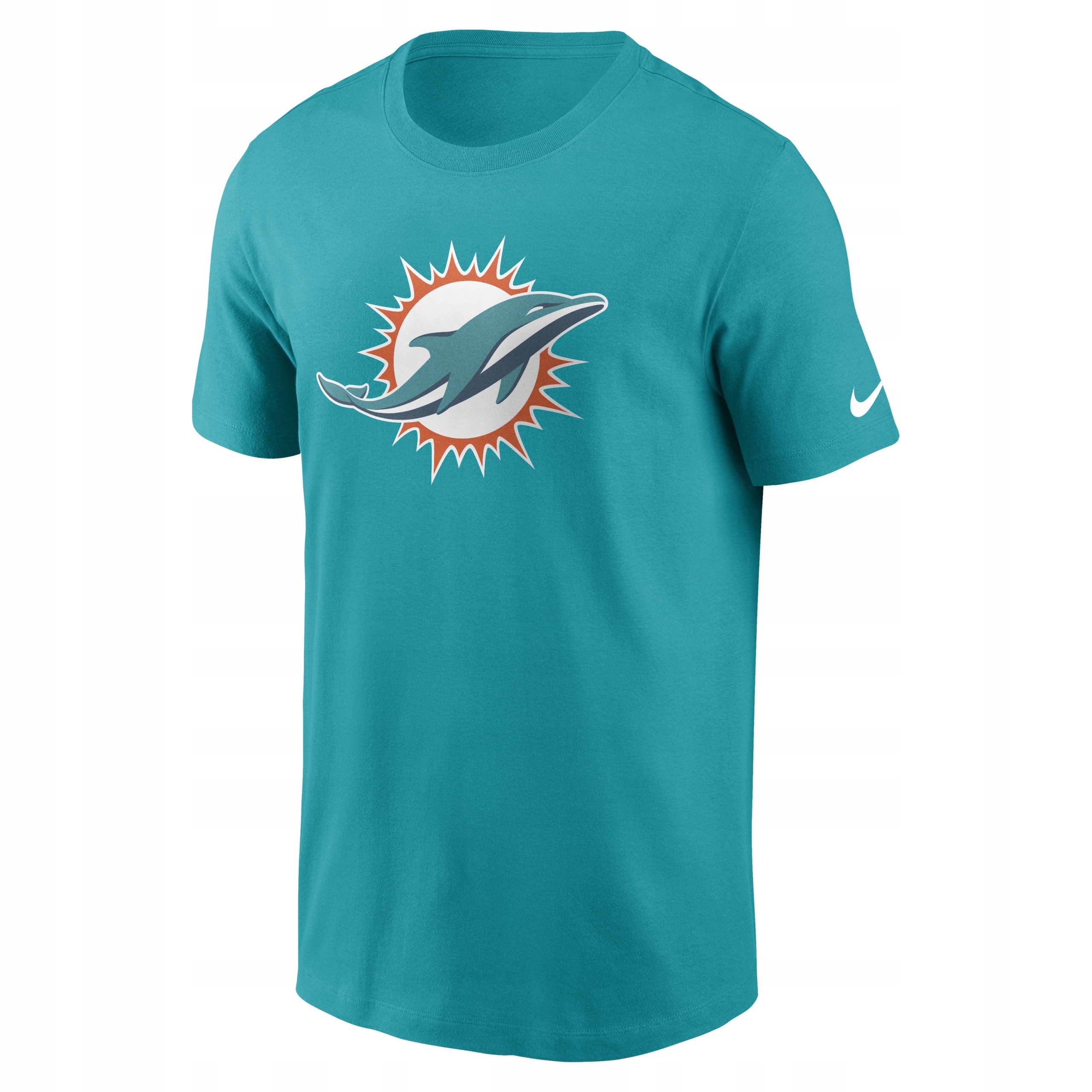 Pánské tričko Miami Dolphins Nfl Nike Logo Essential Logo Cotton Tee Veliko