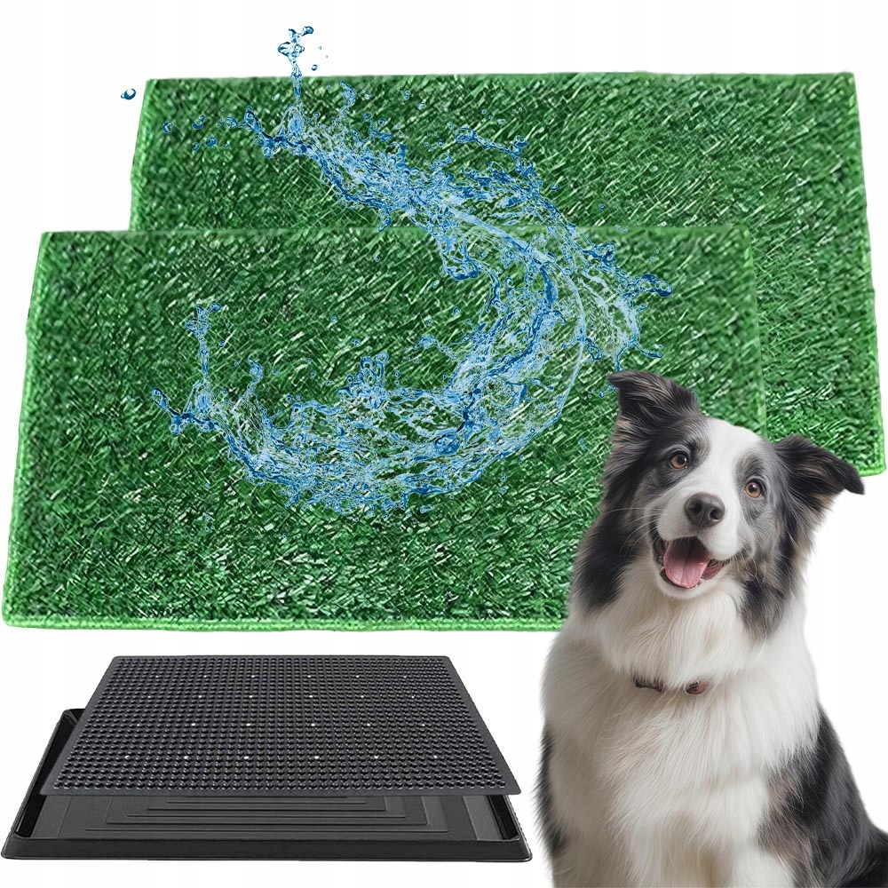 Velká Toaleta Pro Psa, Umělá Tráva S Nádržkou