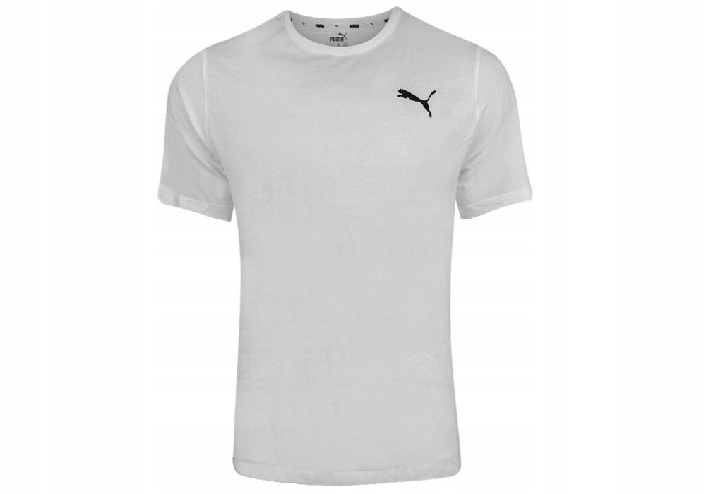 PUMA KOSZULKA MĘSKA T-SHIRT ESS SMALL LOGO TEE WHITE r.L