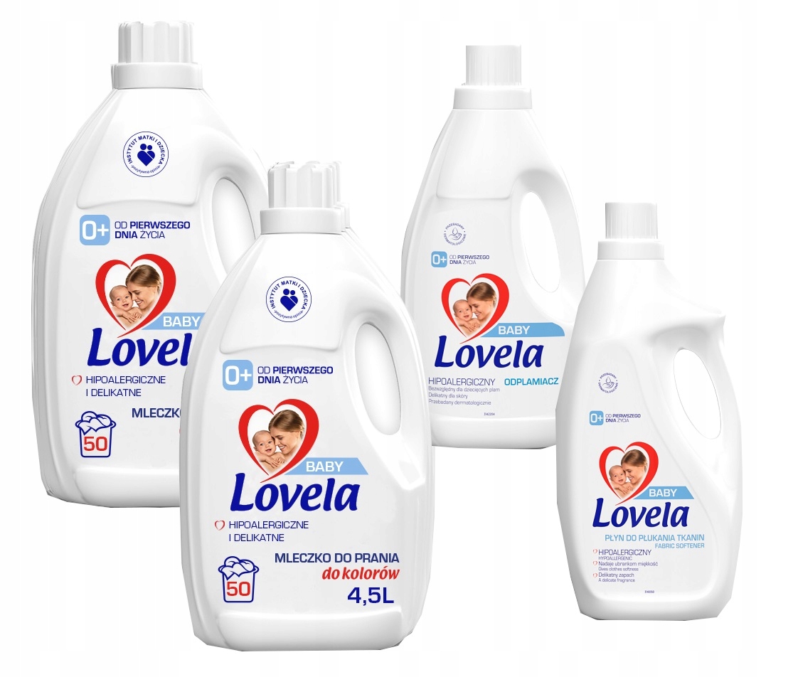 

Lovela Baby Mleczko Kolor 2x4,5 L odplamiacz płyn