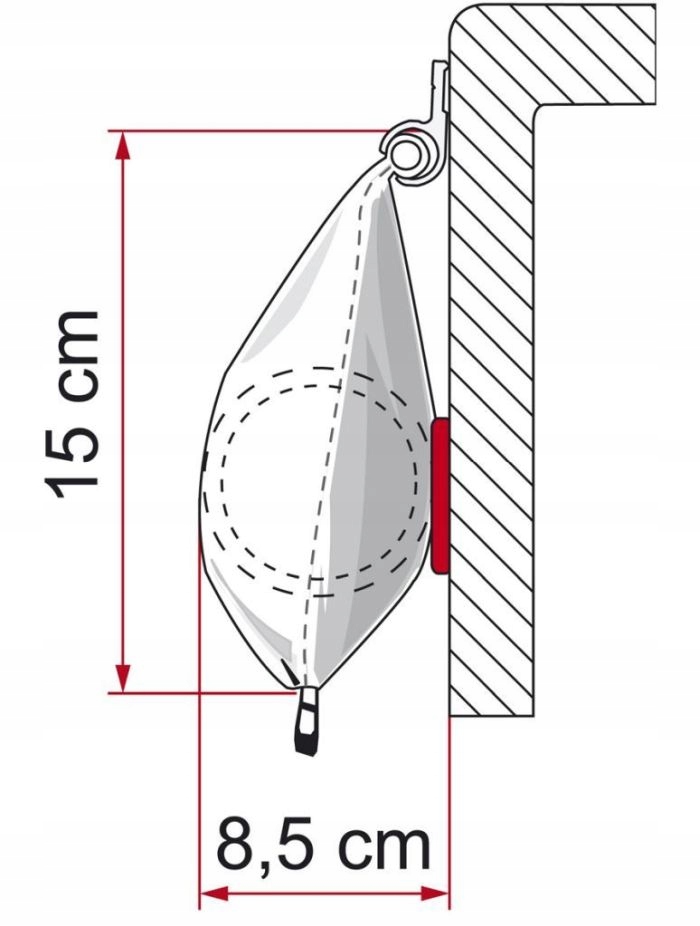 Markiza workowa CaravanStore 310XL Royal Grey Fiamma W-wa Marka Fiamma