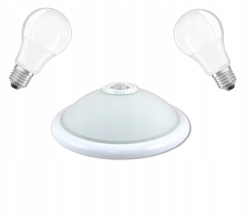 

Plafon Z Czujnikiem Ruchu 2x 10W Ciepła Ecl