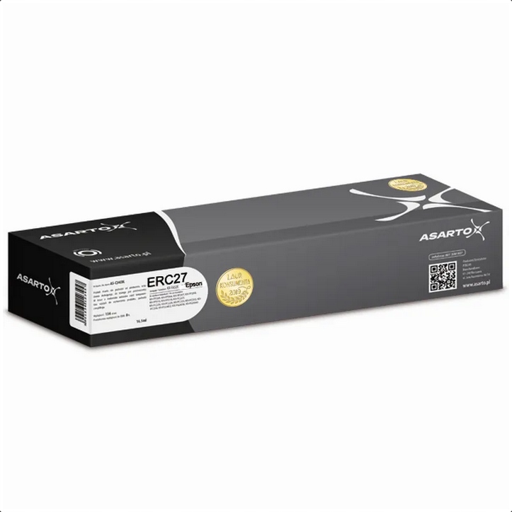Taśma Asarto do Epson 27 ERC27 black