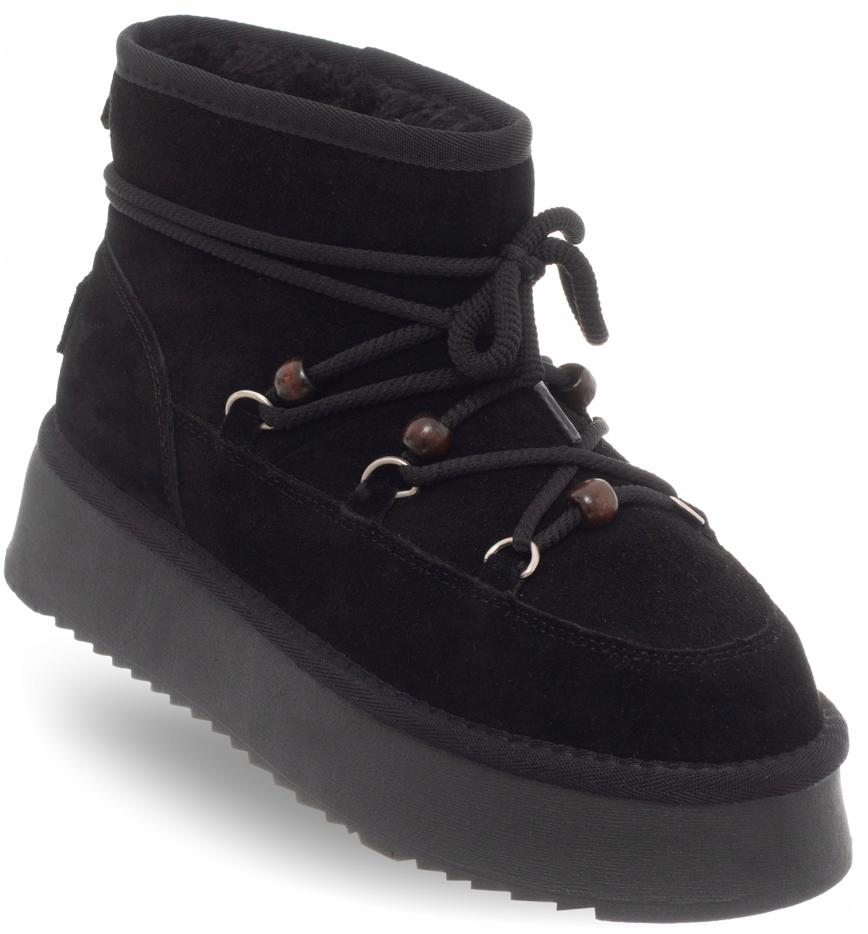 Dámské Kožené Sněhule Solo Soprani SSW521P72 zimní zateplené boty