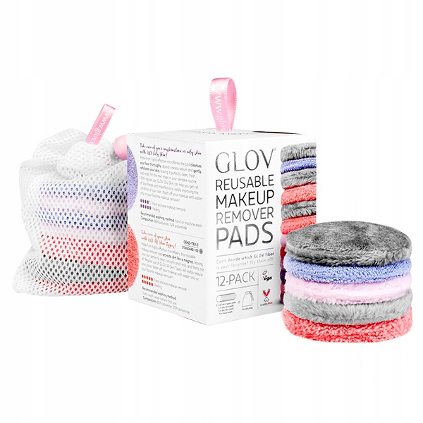 Glov_set Starter Oily Skin Pads vatové tampony na obličej All Skin Types Pads vatové tampony