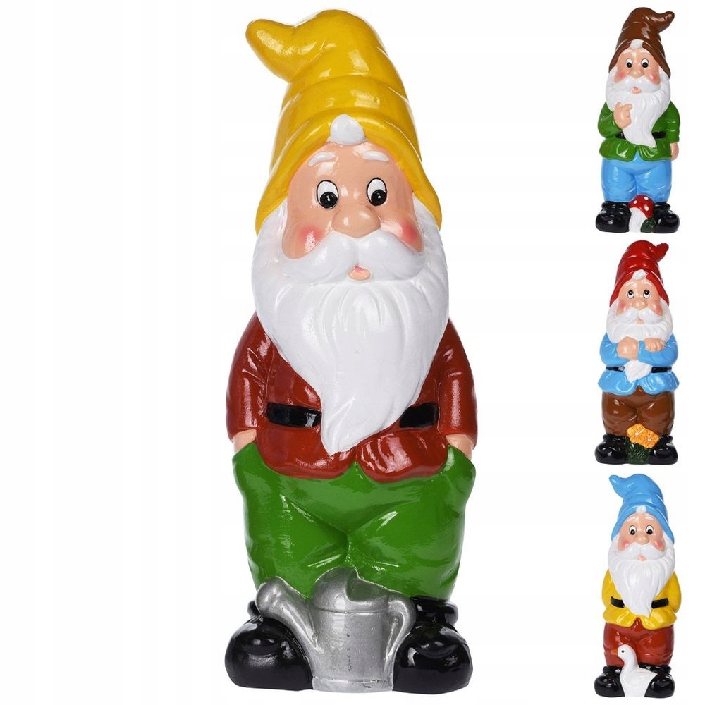 Krasnal OGRODOWY kolorowy ozdoba do ogrodu ogródka figurka ogrodowa 30 cm Producent Progarden