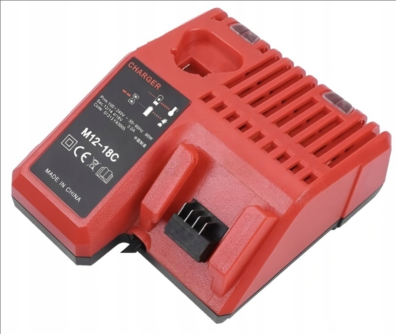Náhradní nabíječka Milwaukee M12-18FC Pro Nabíječku M12 M18 Akumulátory