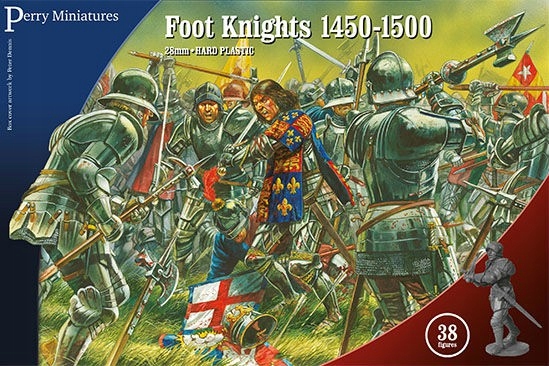 Foot Knights 1450-1500 rycerze 38 szt.