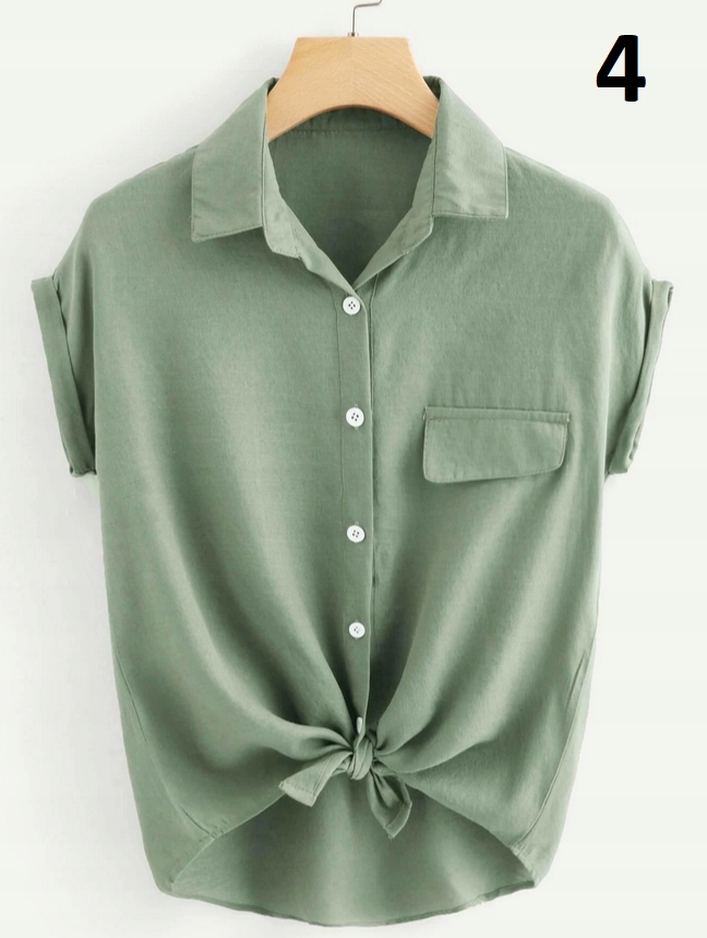 ELEGANCKA MODNA KOSZULA DAMSKA BLUZKA KOLORY XL Model KM1