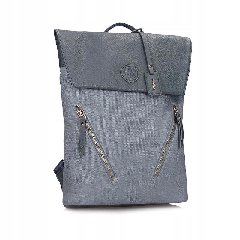 Batoh Rieker H1318-14 modrý na zip