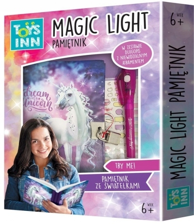 

Pamiętnik Magic Light Unicorn STnux