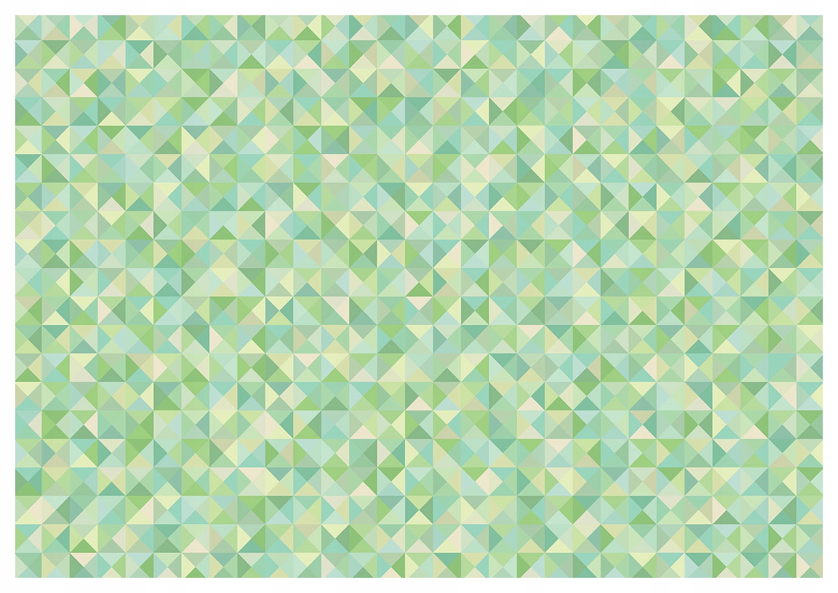 Fototapeta Zelené trojuholníky Abstrakcia Mozaika Geometria 368x280 lepidlo