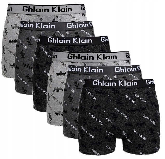 6x BOKSERKI MĘSKIE BAWEŁNIANE XXL