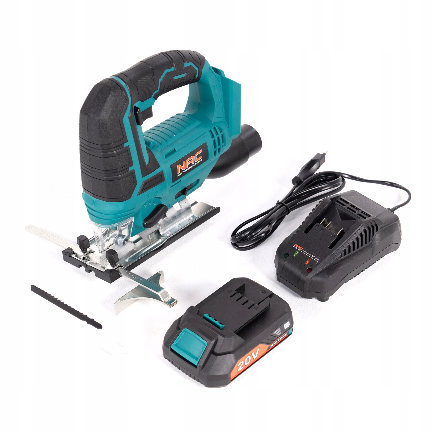 Akumulátorová Pila Na Dřevo Z Hliníkové Oceli Akumulátorová Nabíječka 2 Ah Nac