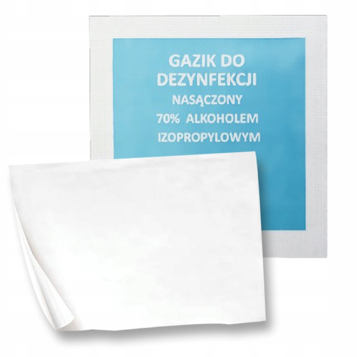

Ściereczka do dezynfekcji instrumentu 6x10 cm anty
