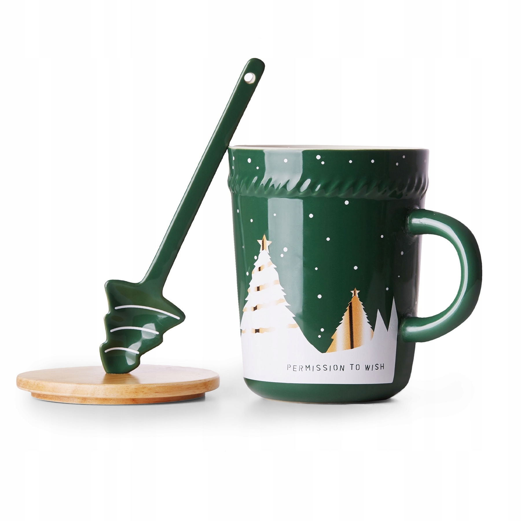 

Kubek zielony Tree Time 0,28 l 280ml Homla