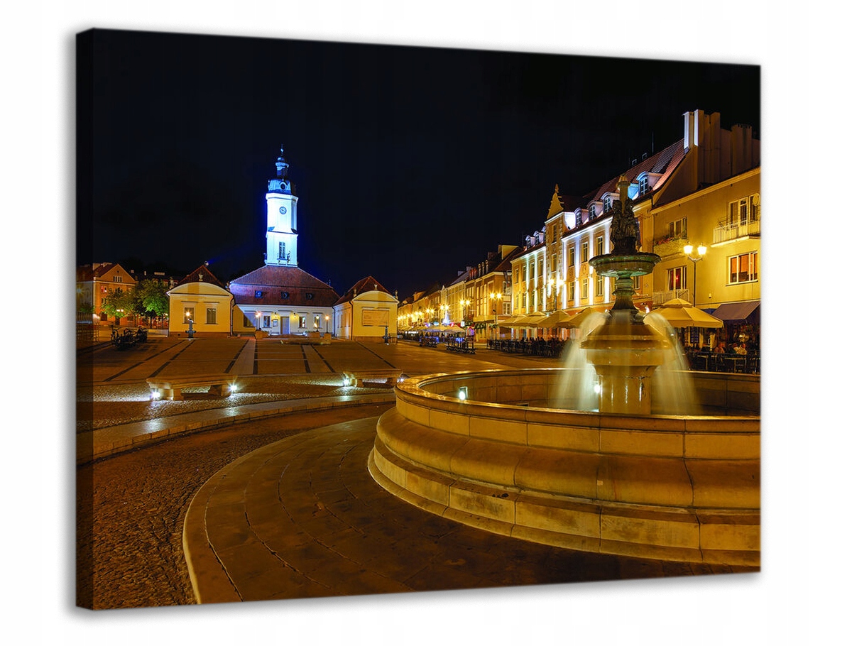 Obraz Na Plátně Canvas 100x75 Bělostok Trh