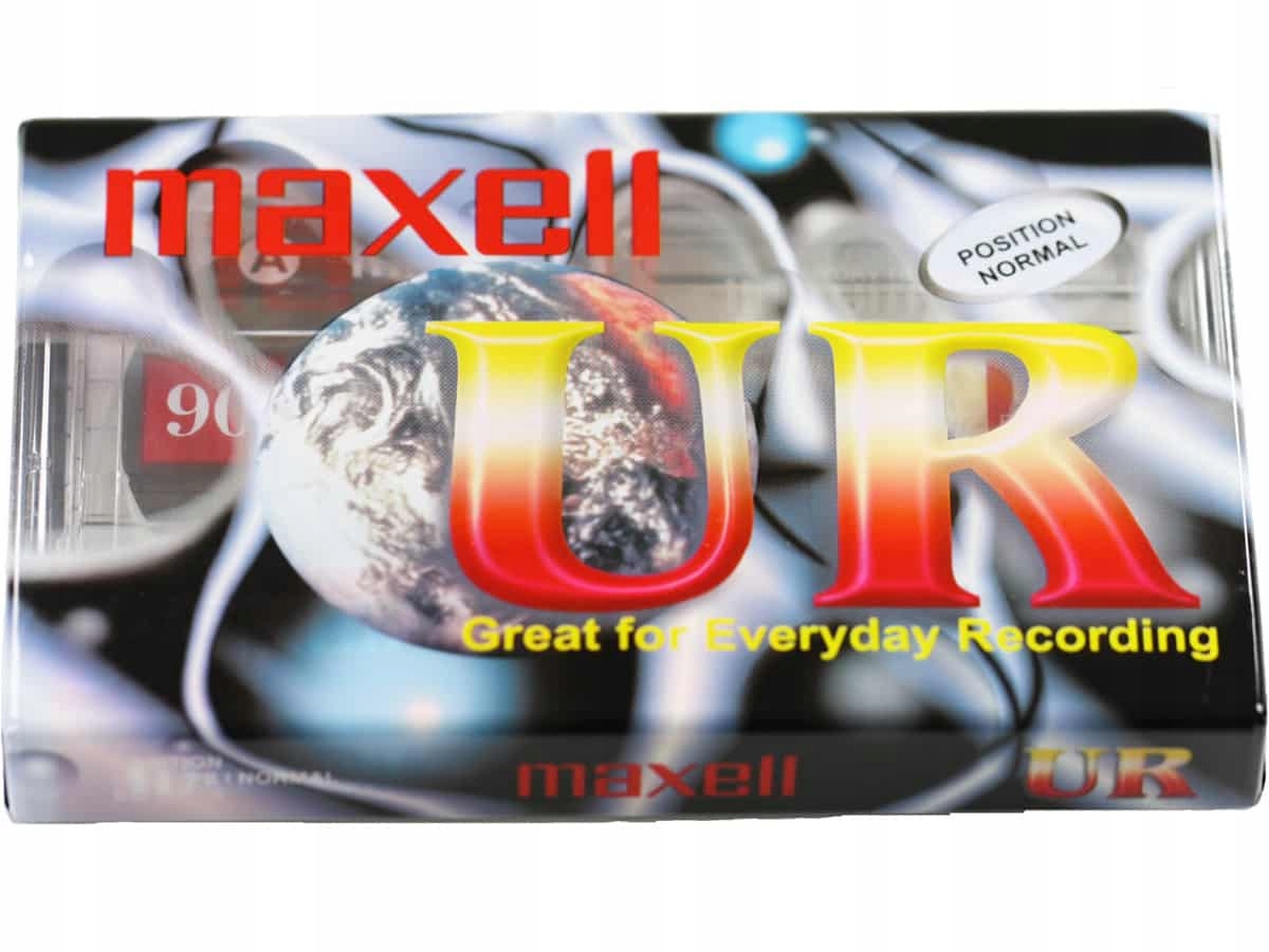 Аудио кассета Maxell UR 90 лента музыка