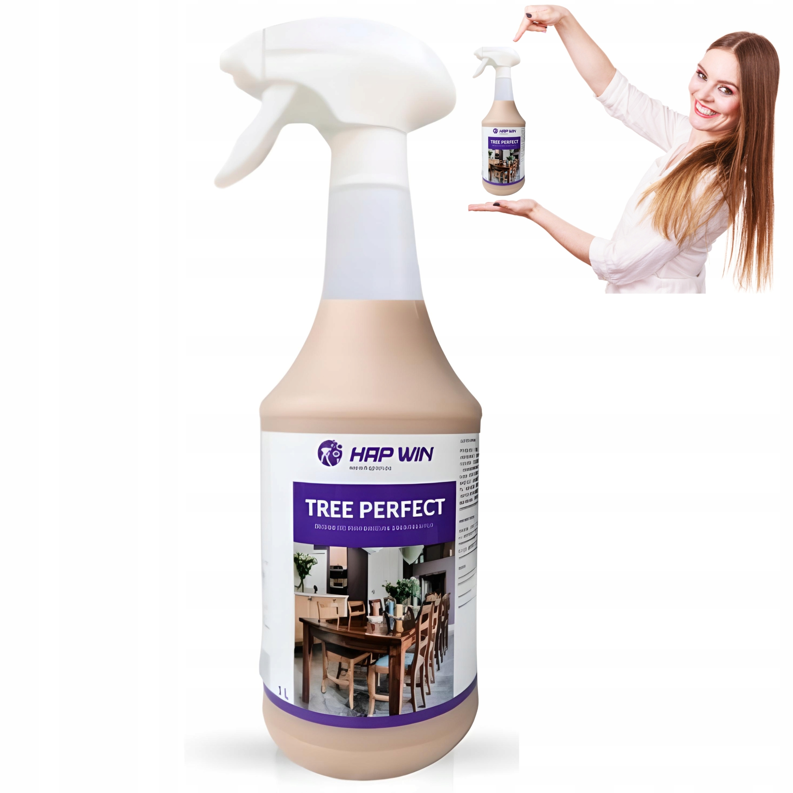 

Środek do Czyszczenia Pielęgnacji Mebli 1L Hap Win