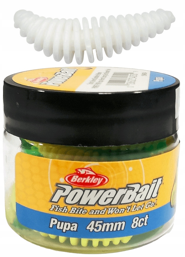 Guma Larwa Berkley PowerBait Pupa 45mm - Milky White 8szt