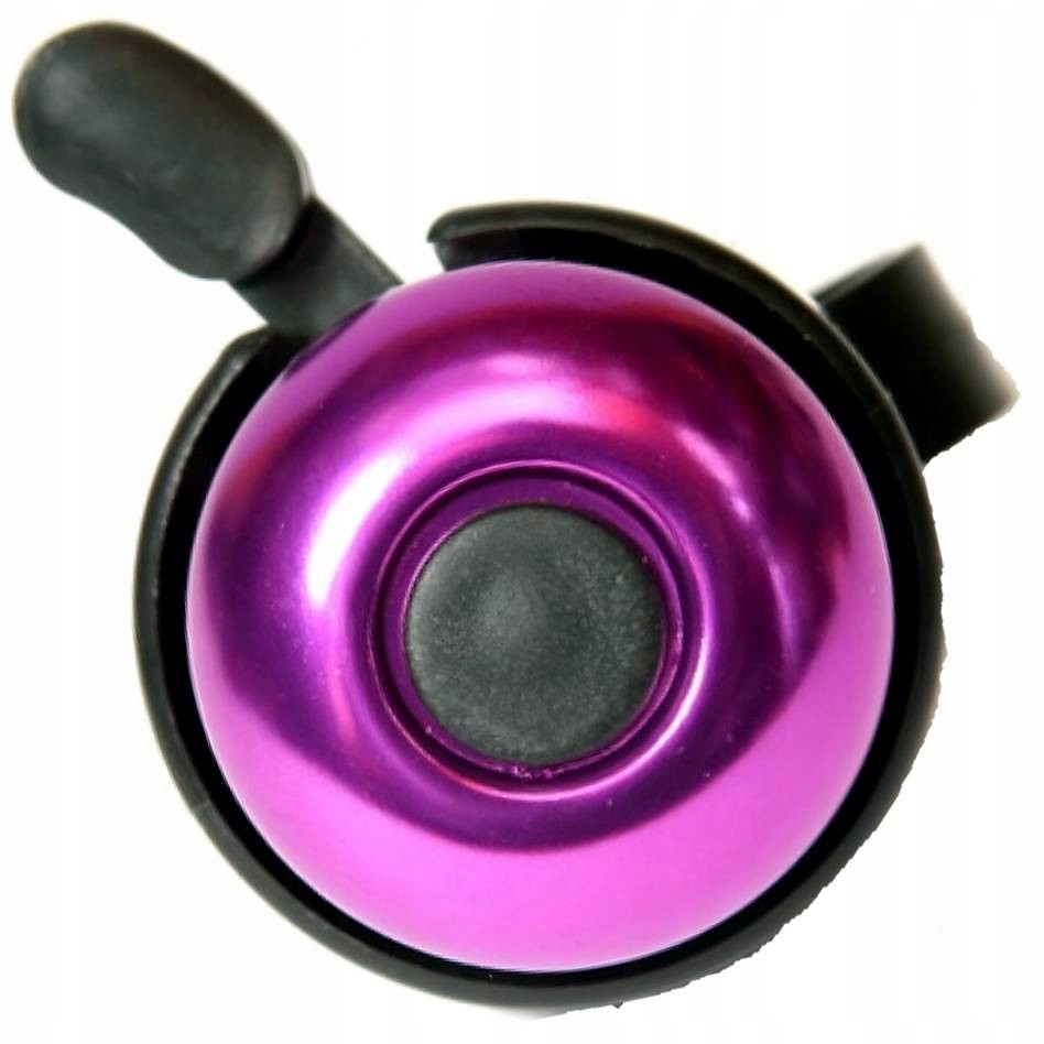 DZWONEK ROWEROWY ALU-PLAST 45 MM FIOLETOWY
