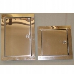 Revizní Dvířka Komínová Nerezová Kyselinovzdorná Inox 155X205 MM